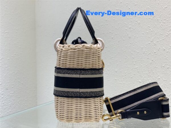 lady dior woven bag - Image 6