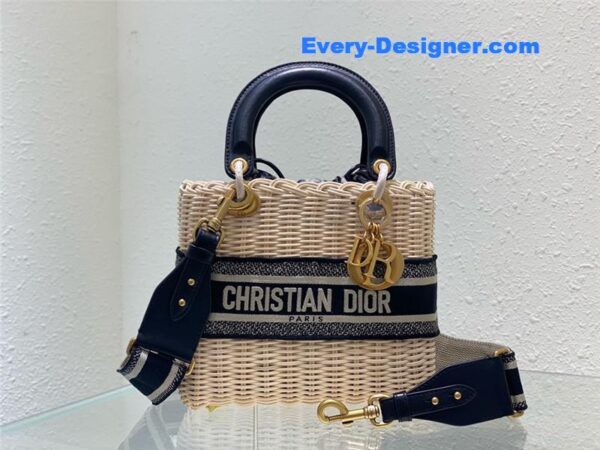 lady dior woven bag - Image 2