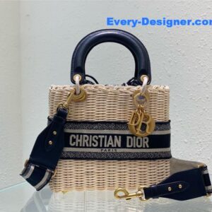 lady dior woven bag