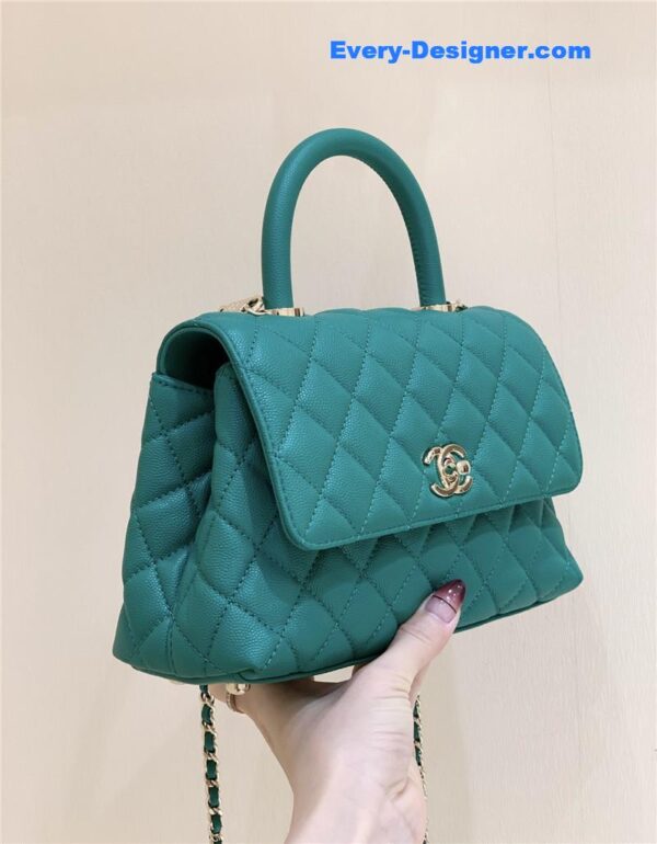 Chanel coco handle green - Image 4