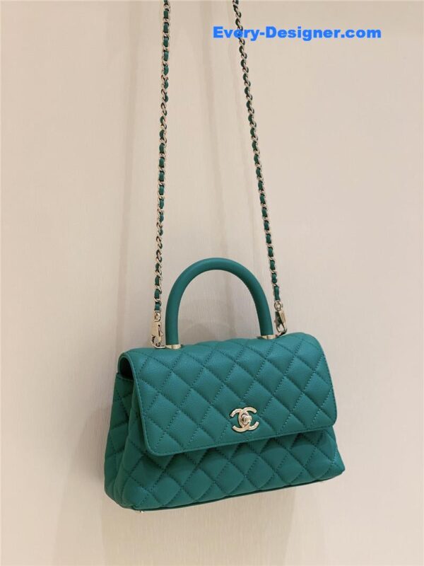 Chanel coco handle green - Image 5