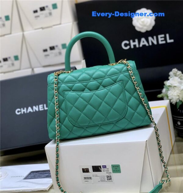 Chanel coco handle green - Image 7