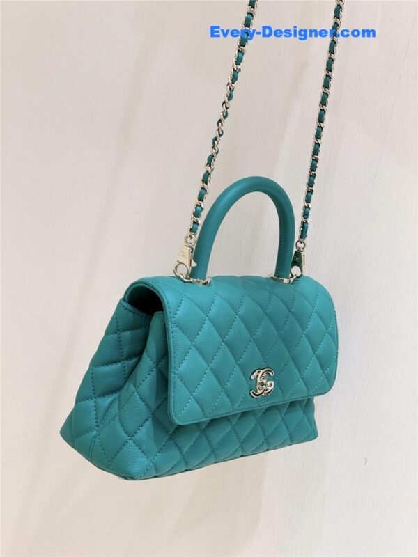 Chanel coco handle green - Image 8