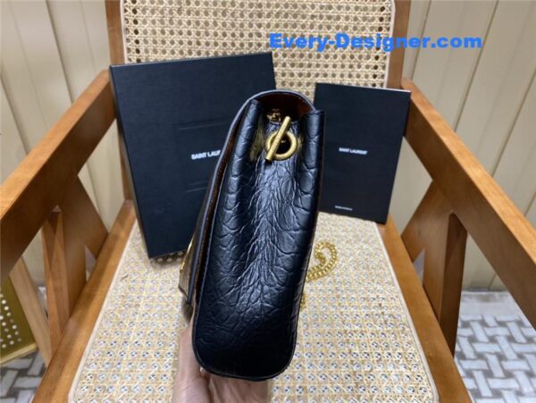 ysl kate crocodile embossed leather bag - Image 6