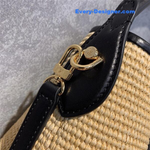 louis vuitton lv knitted raffia bag - Image 6