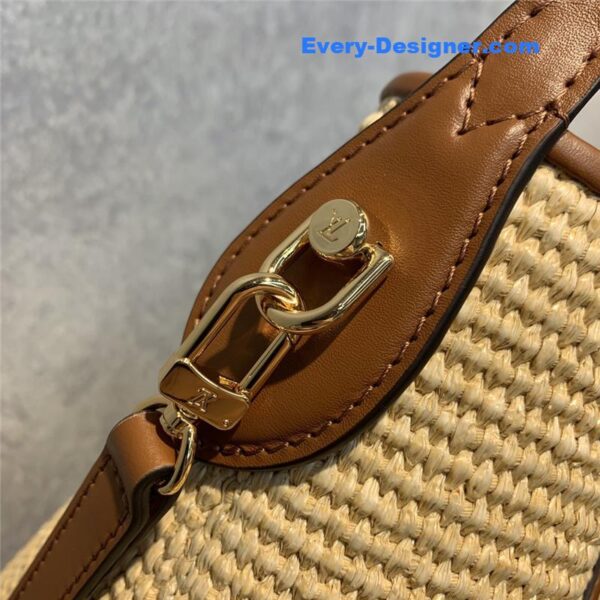 louis vuitton lv knitted raffia bag - Image 7