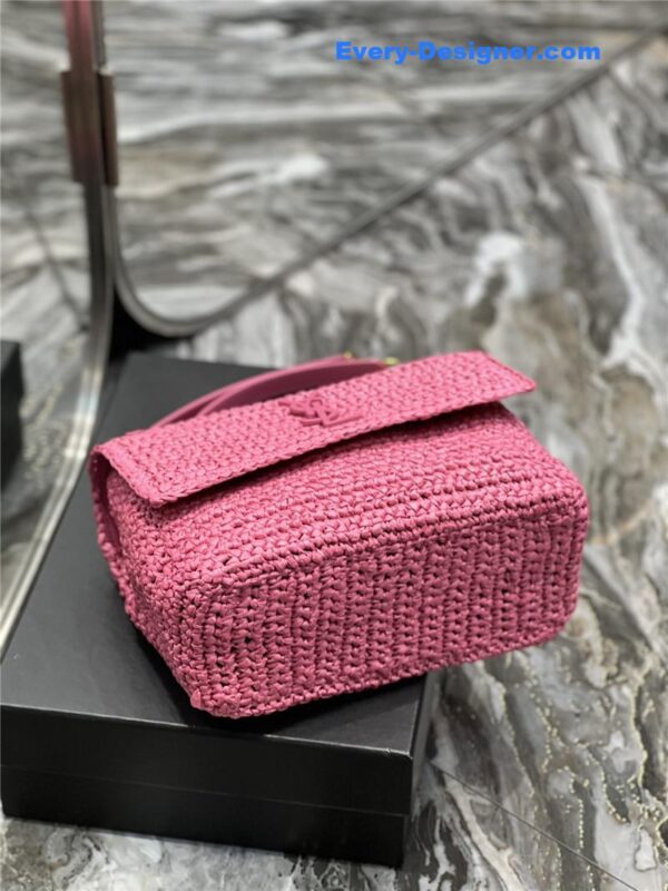 ysl niki raffia bag - Image 6
