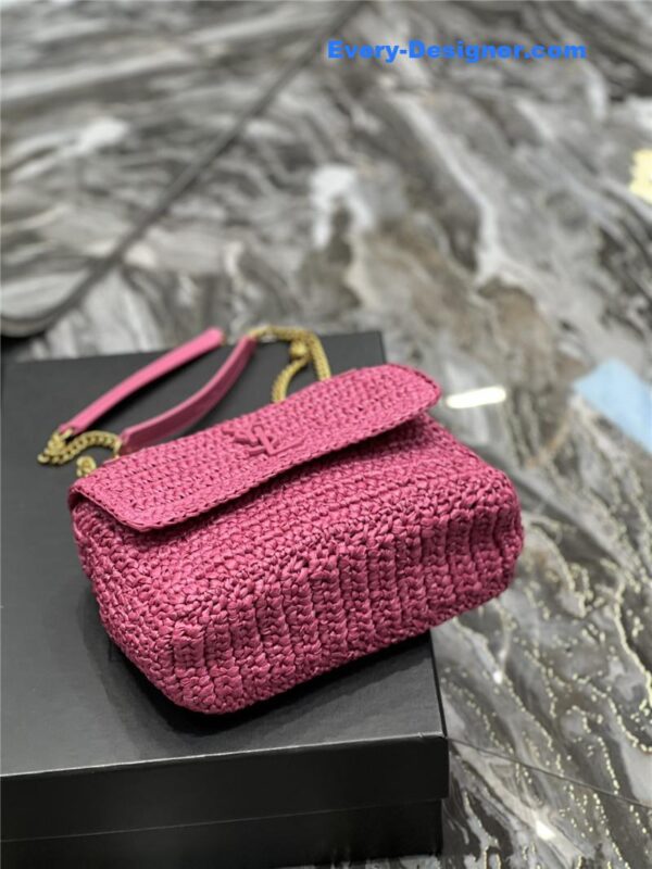 ysl niki raffia bag small - Image 5