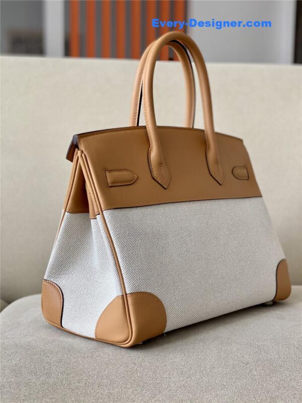 hermes birkin 30 swift canvas bag - Image 5