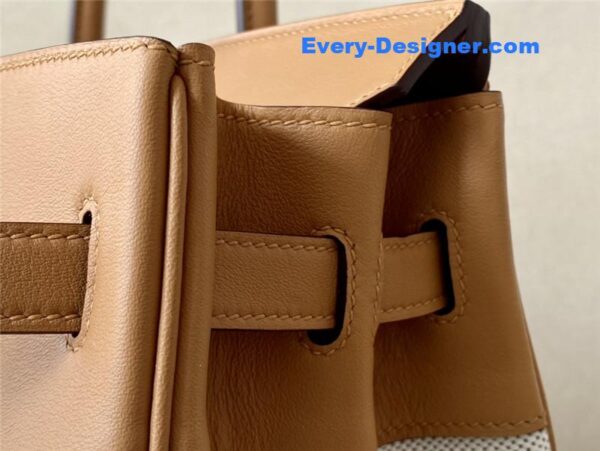 hermes birkin 30 swift canvas bag - Image 9