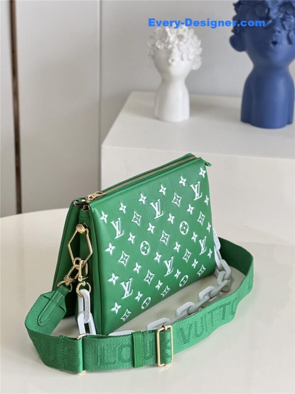 louis vuitton lv coussin bag small green - Image 7