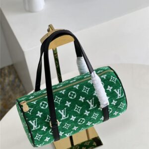 louis vuitton lv papillon bag green
