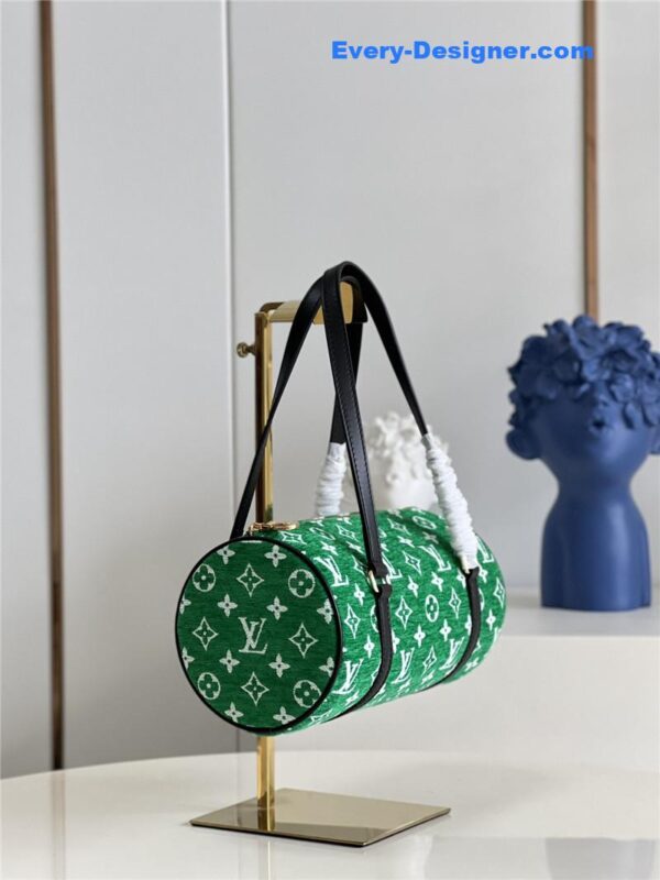 louis vuitton lv papillon bag green - Image 9