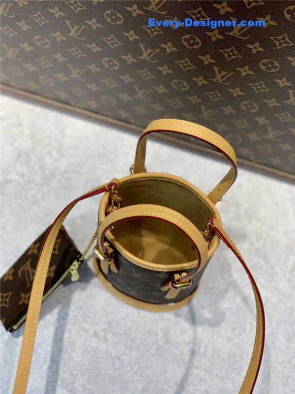 louis vuitton lv nano bucket monogram bag - Image 3