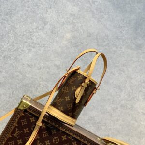 louis vuitton lv nano bucket monogram bag