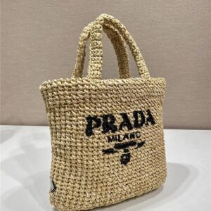 prada fiber tote bag
