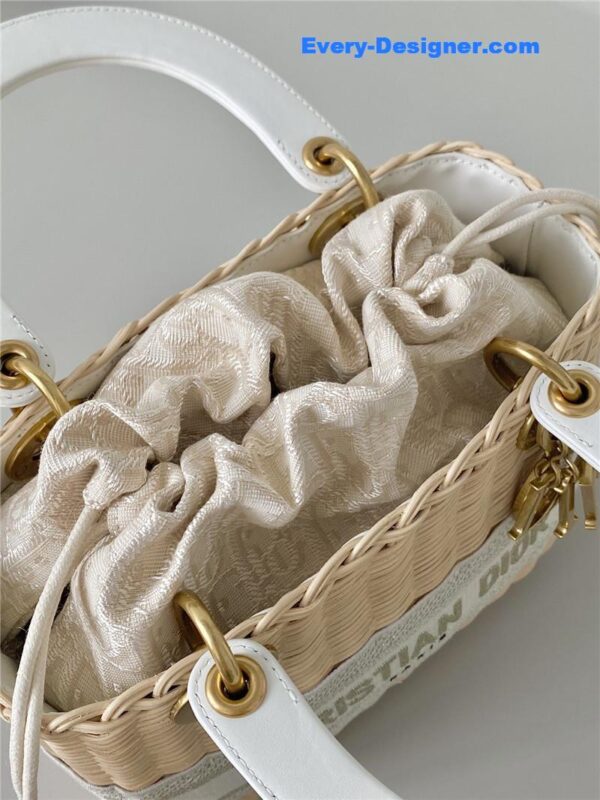 lady dior woven bag - Image 4