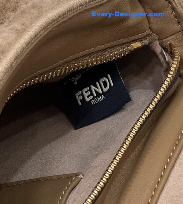 fendi lambswool baguette bag - Image 4