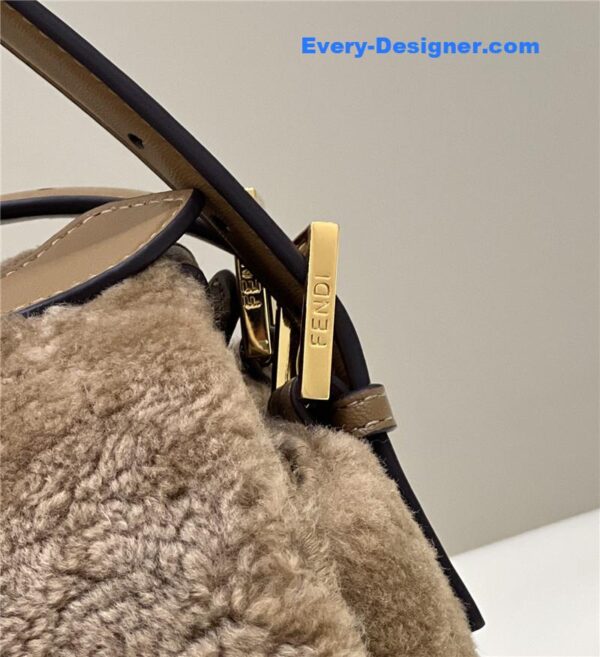 fendi lambswool baguette bag - Image 5