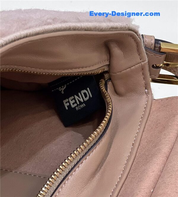 fendi lambswool baguette bag - Image 5