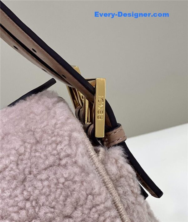 fendi lambswool baguette bag - Image 2