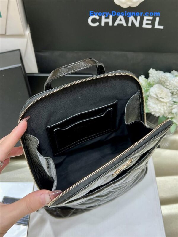 Chanel oil wax cowhide backpack - Image 3
