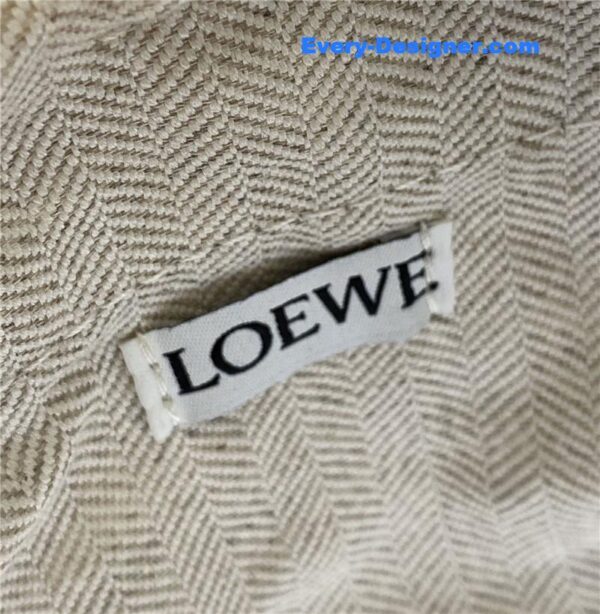 loewe woven straw basket bag - Image 3