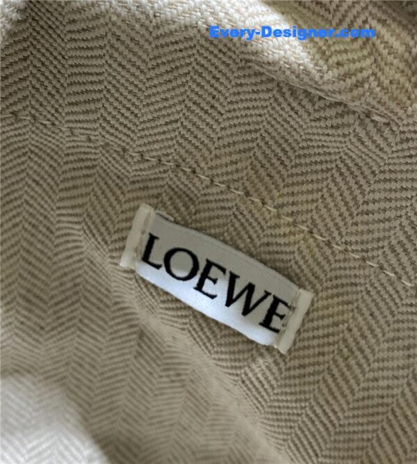 loewe woven straw basket bag - Image 2