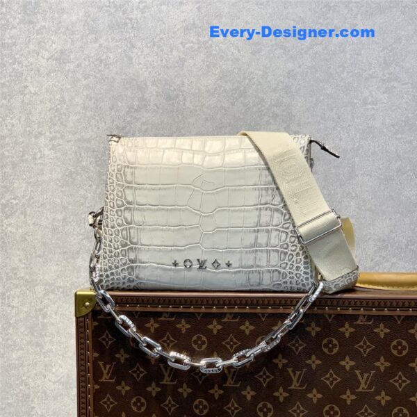 louis vuitton lv crocodile coussin small bag - Image 7