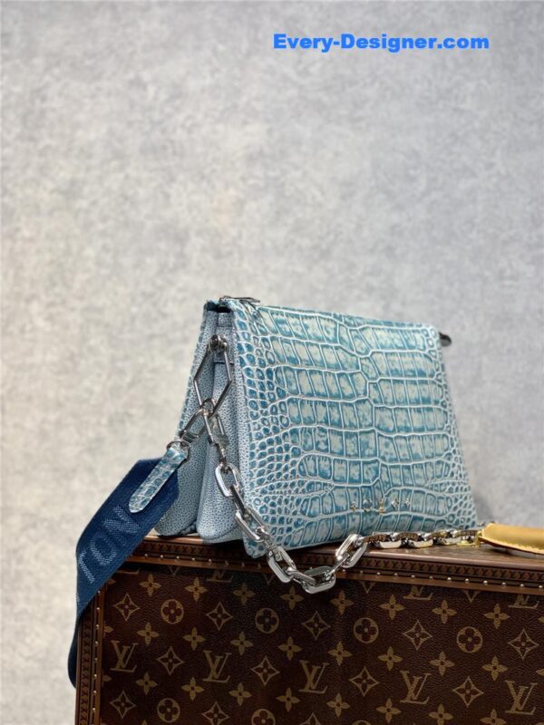 louis vuitton lv crocodile coussin small bag - Image 2