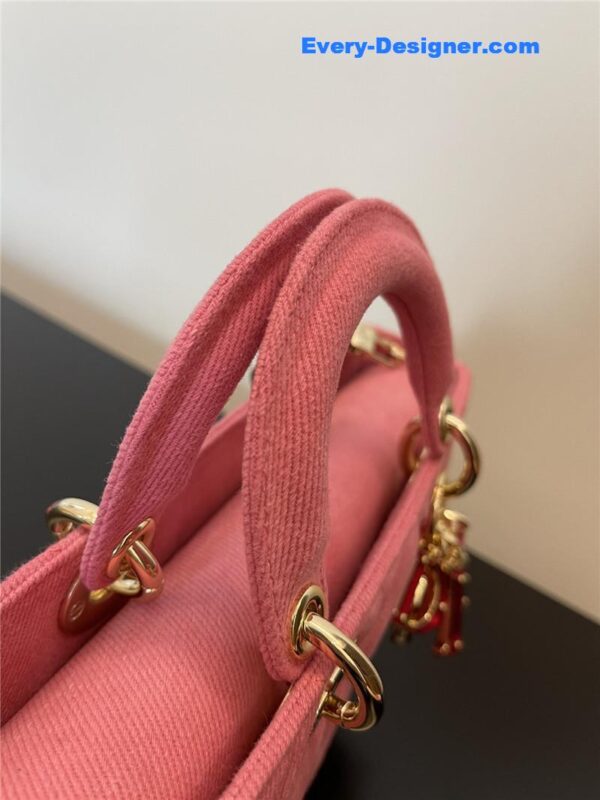 dior lady d-joy bag pink - Image 7
