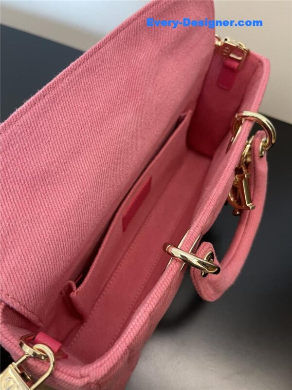 dior lady d-joy bag pink - Image 8