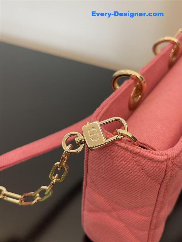 dior lady d-joy bag pink - Image 9
