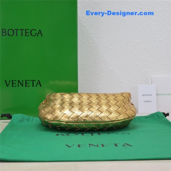bottega veneta mini jodie bag gold - Image 5