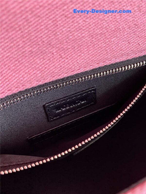 balenciaga denim hourglass bag pink - Image 7