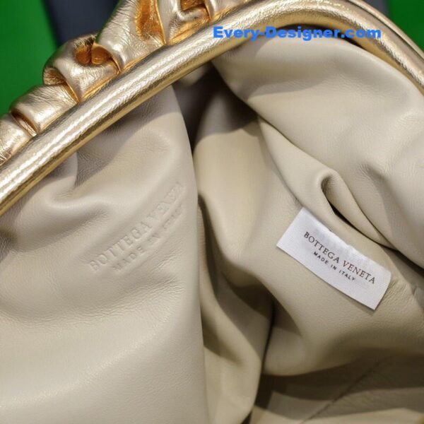 bottega veneta the pouch bag gold - Image 9