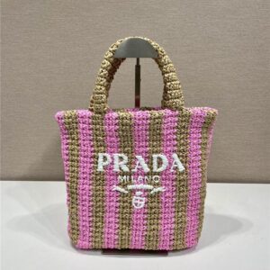 prada fiber tote bag