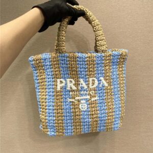prada fiber tote bag