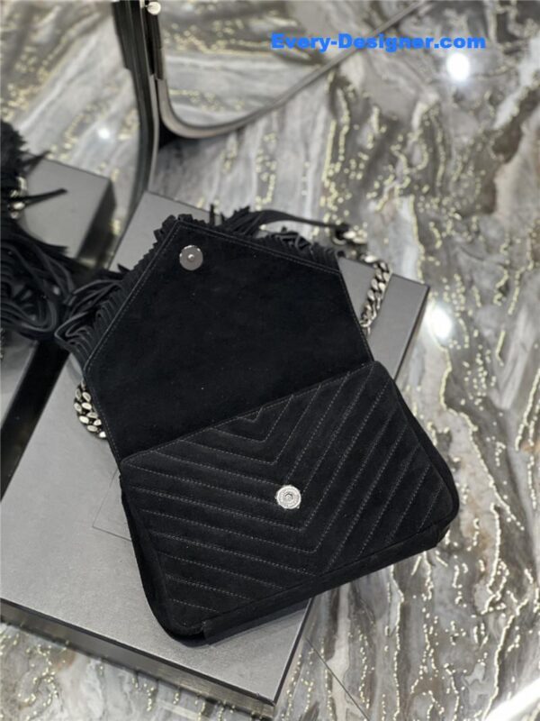 ysl medium college fringed tote bag - Image 5