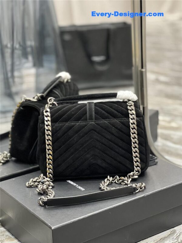 ysl medium college fringed tote bag - Image 8