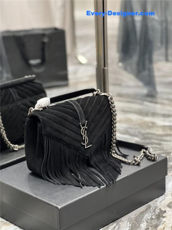 ysl medium college fringed tote bag - Image 2
