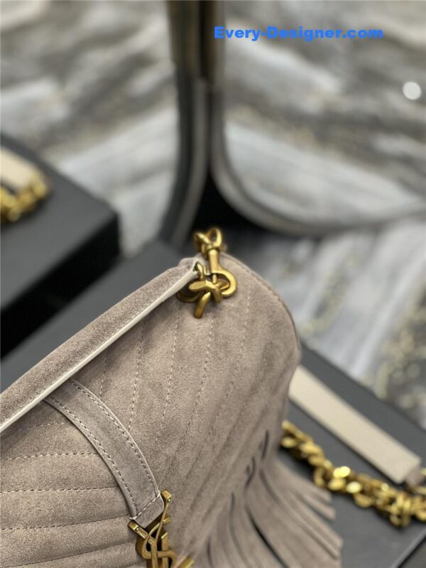 ysl medium college fringed tote bag - Image 2