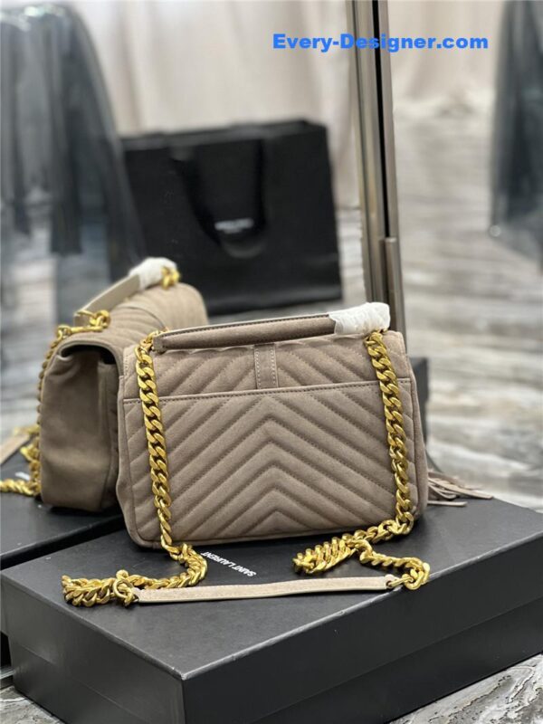 ysl medium college fringed tote bag - Image 3