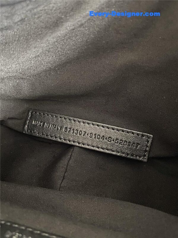 balenciaga le cagole denim motorcycle bag - Image 7