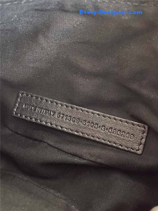 balenciaga le cagole denim motorcycle bag - Image 7