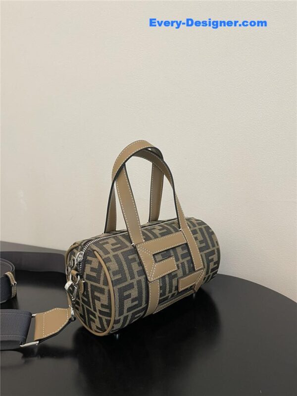 fendi mini brown FF fabric bag - Image 4
