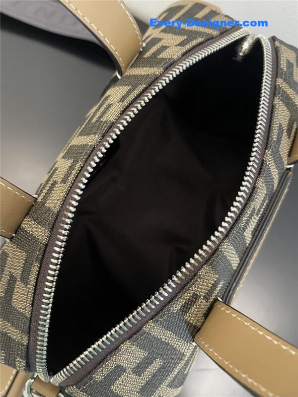 fendi mini brown FF fabric bag - Image 2