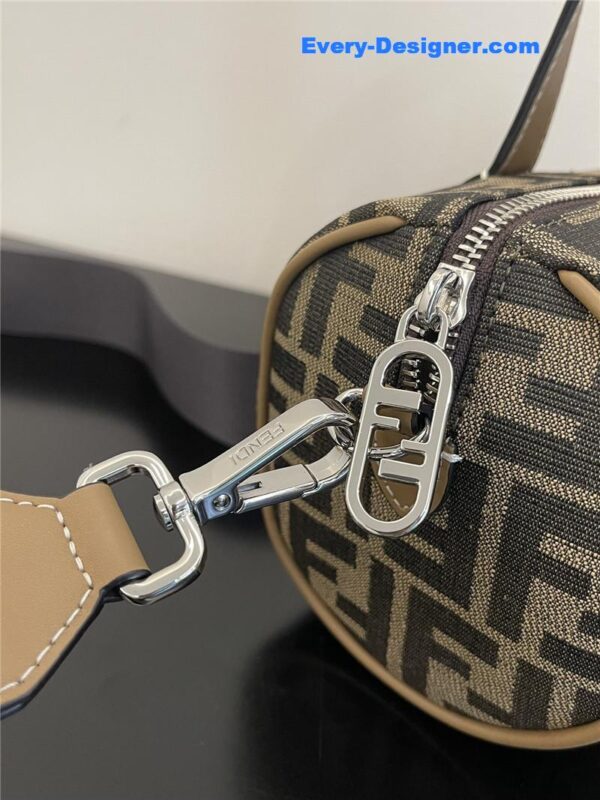 fendi mini brown FF fabric bag - Image 8