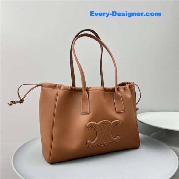 celine tote full leather shopping bag - Image 3