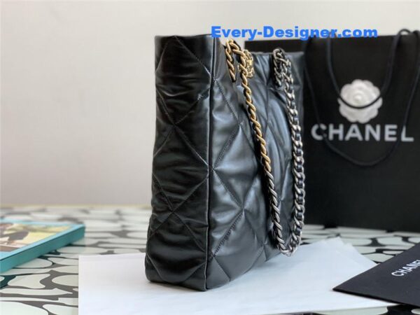 Chanel 19 tote shopping bag - Image 6